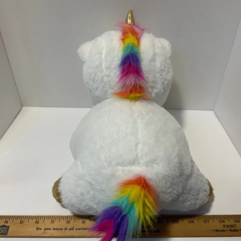 Snug a Babies Unicorn Plush w 4 Unicorn Babies Zip Pocket Stuffed Animal Toy